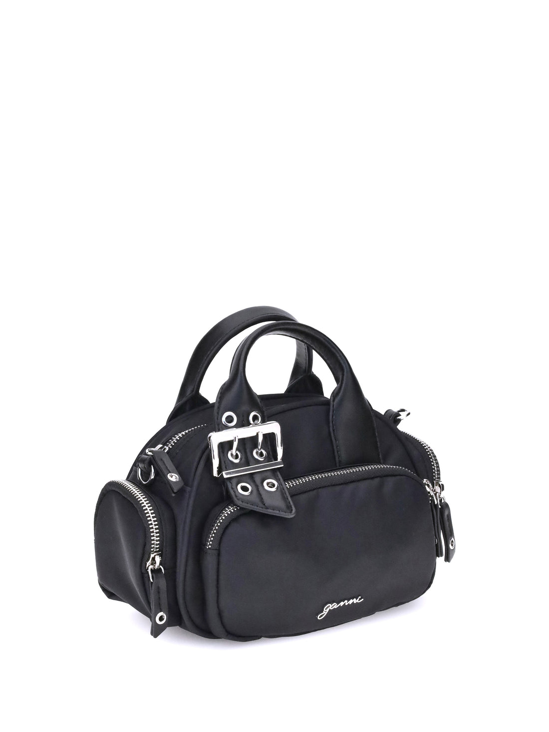 GANNI OS polochon mini handbag