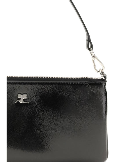COURRÈGES OS zipped naplack pouch