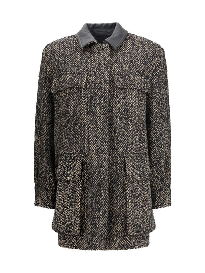 MAX MARA 40 wool tweed jacket 