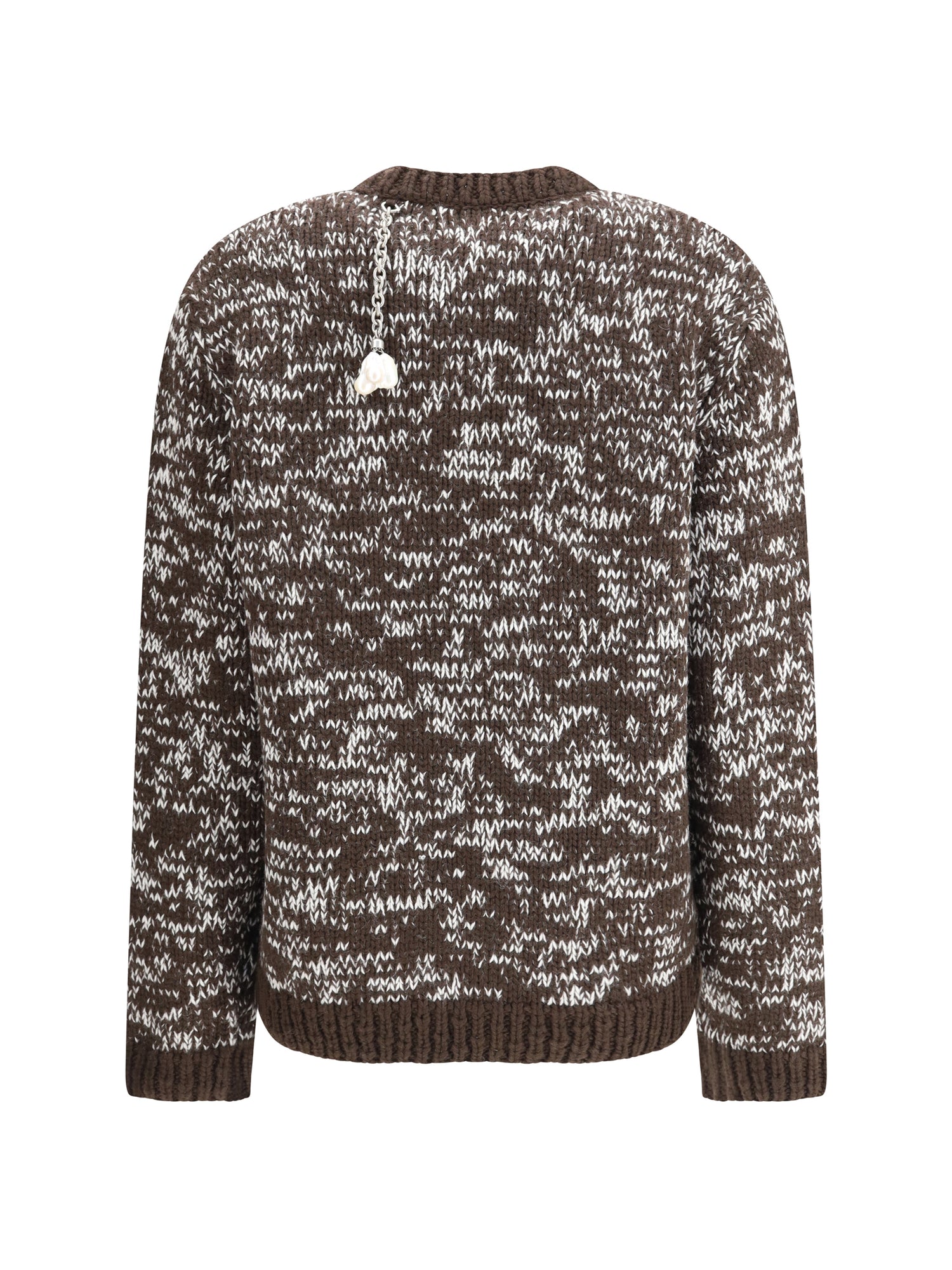 PRADA 40 charm-embellishment sweate