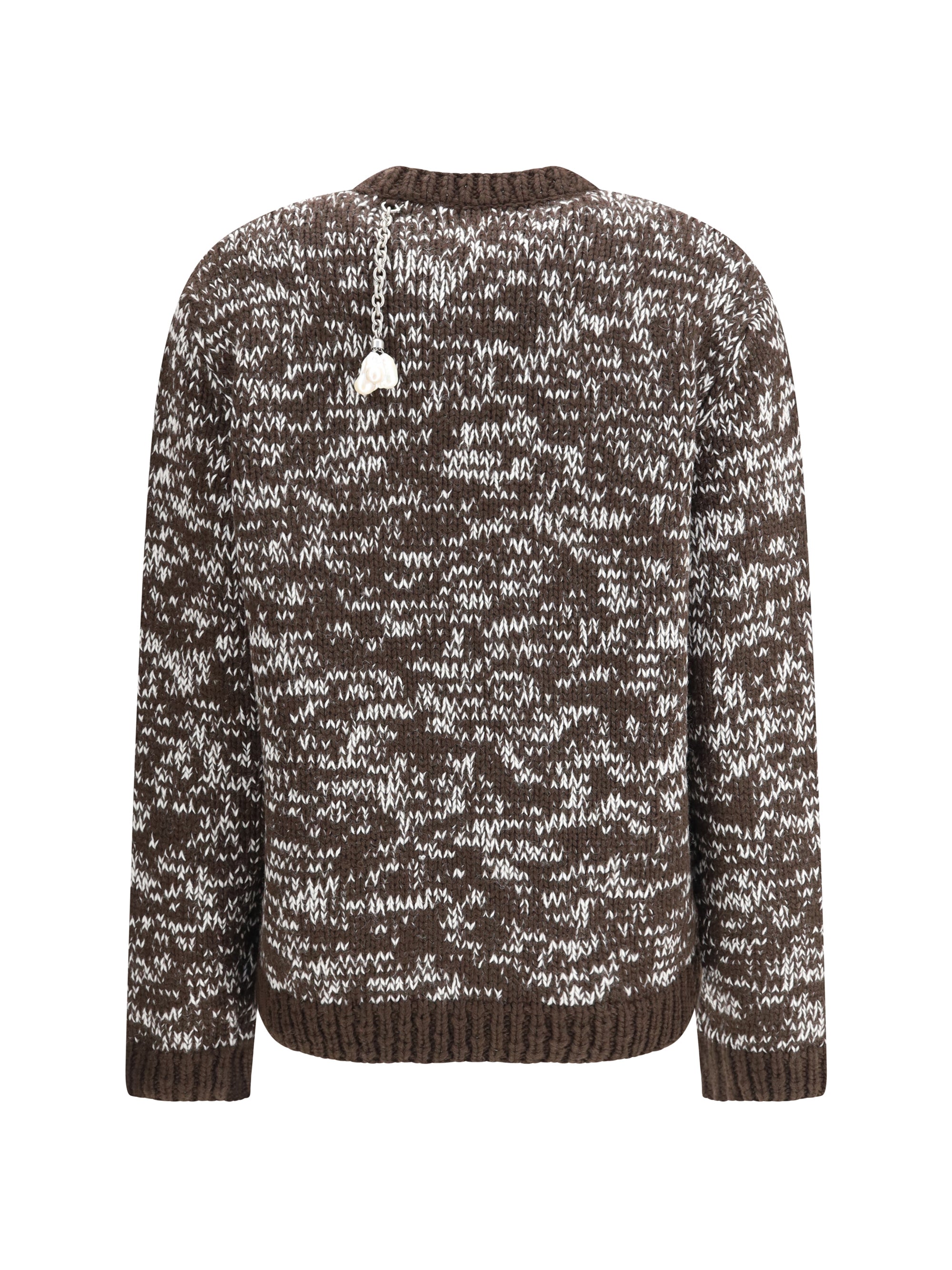 PRADA 40 charm-embellishment sweate