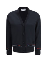 THOM BROWNE 42 snowflakes cardigan
