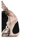 emilio silk clutch with orchid print
