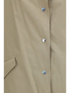 oversized cotton trench