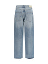 straight-leg jeans
