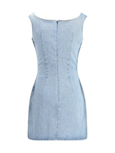MAGDA BUTRYM 38 denim mini dress 