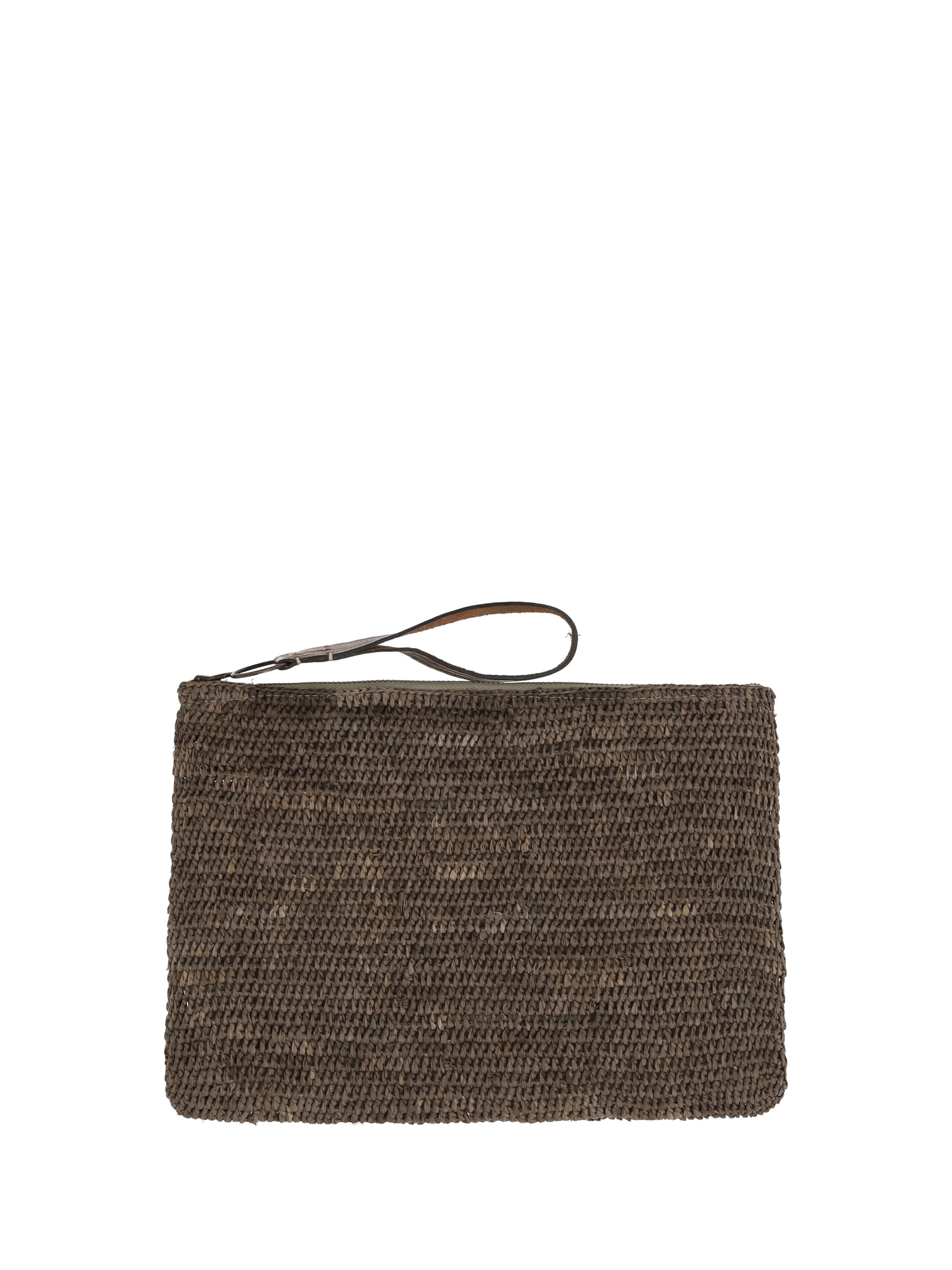 raffia ampy pouch