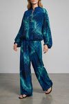 all over corals archilo crêpe de chine silk shirt