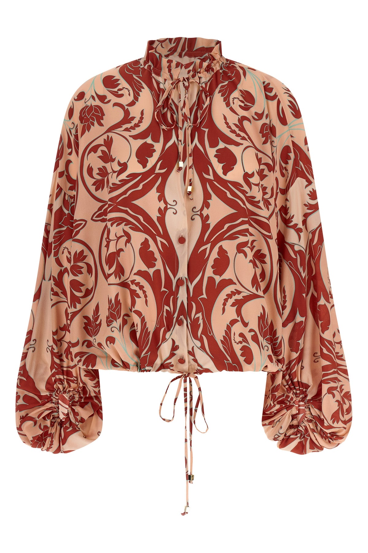 all over braque geometry archilo crepe de chine silk shirt