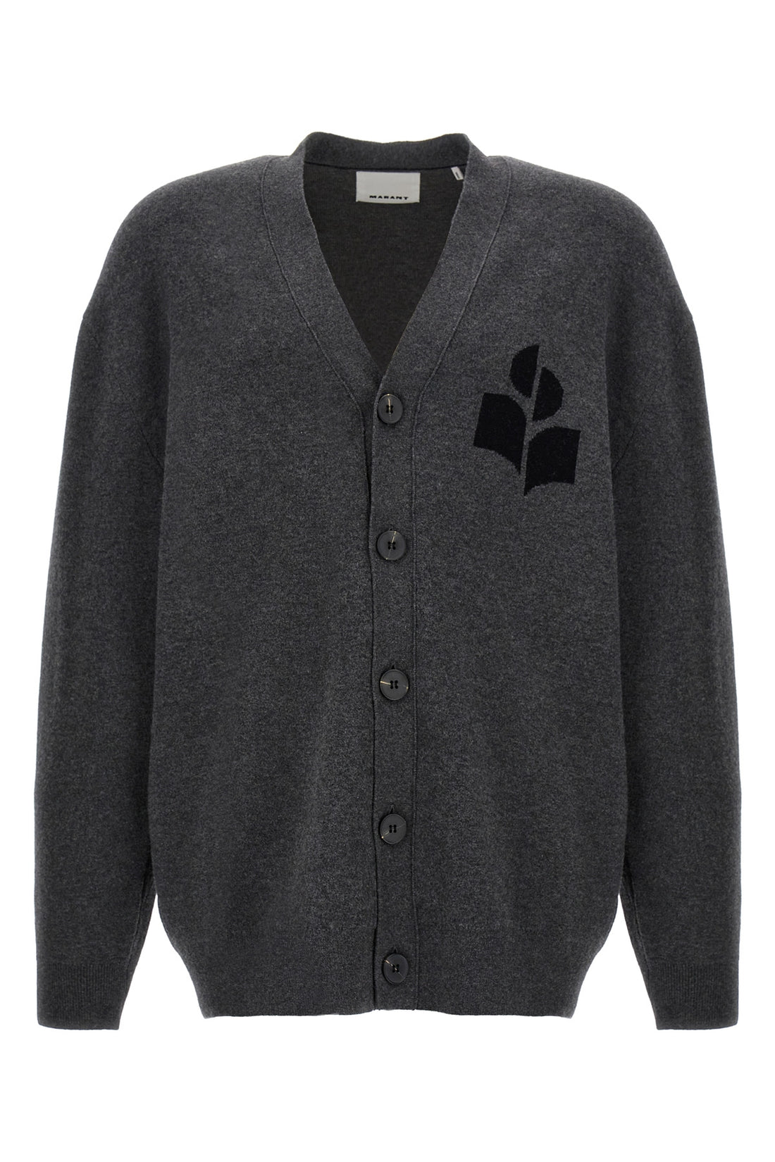 MARANT L curtis cotton and wool blend cardigan