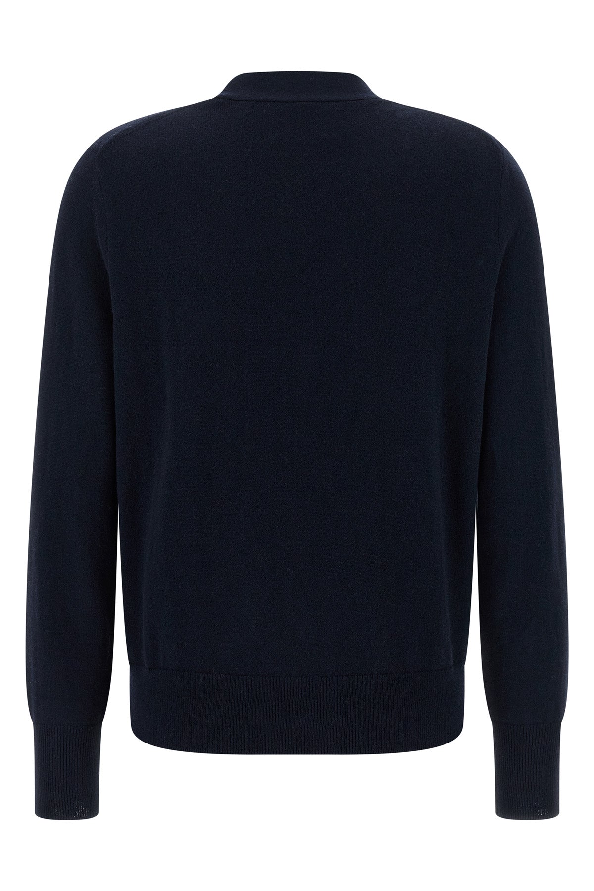 karina mélange cotton and wool blend cardigan