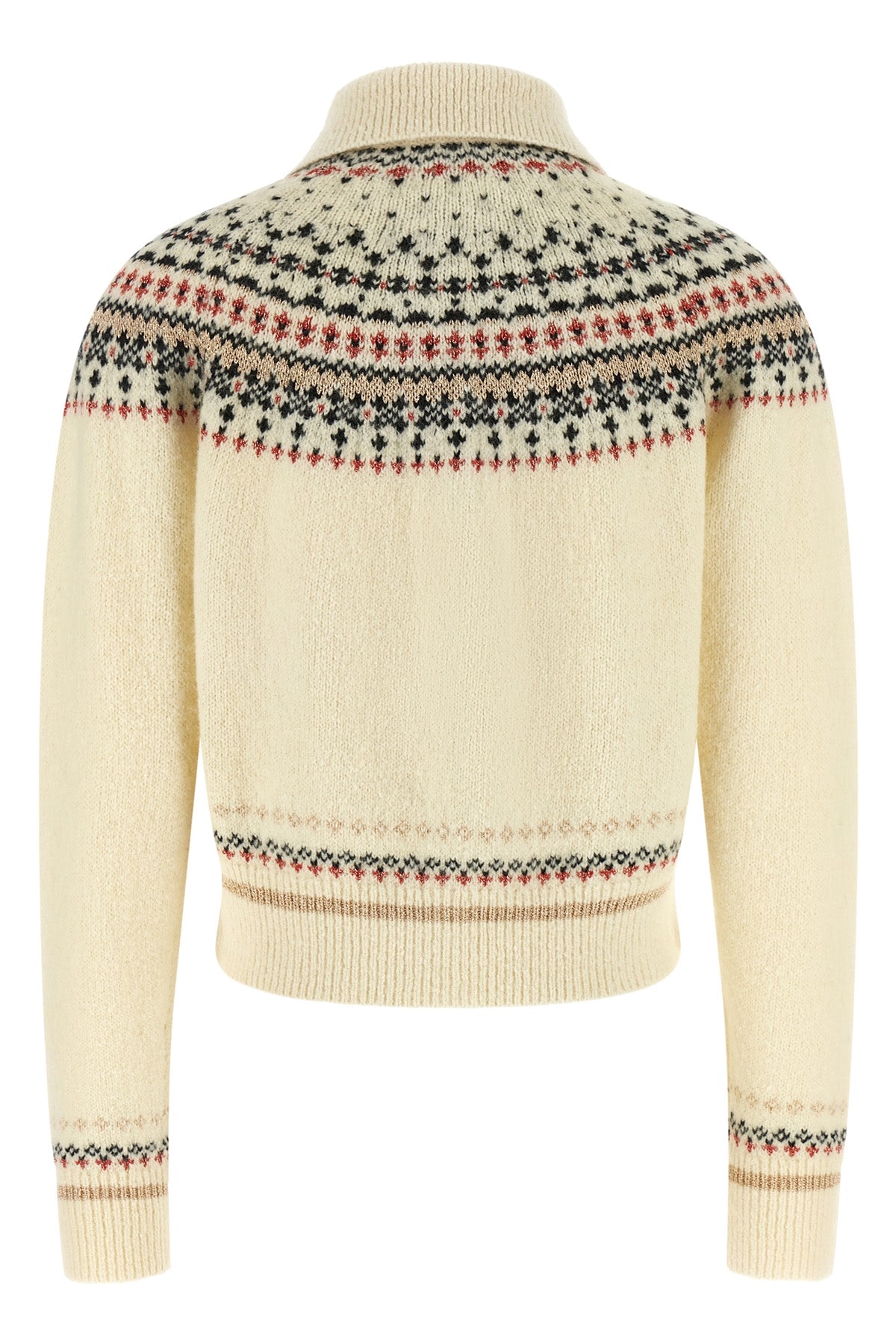 the slightly cropped marant etoile zoe cardigan redefines knitwear through a s