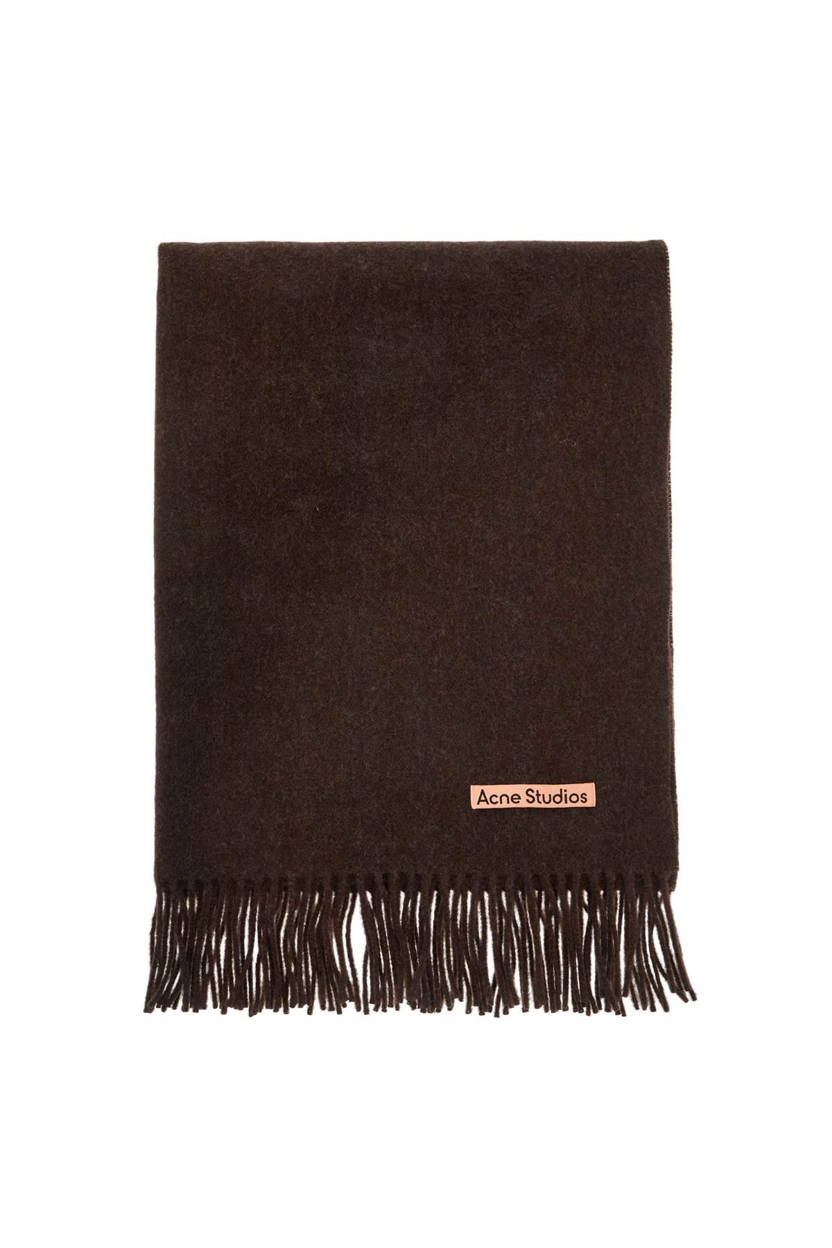 oversized wool scarf in