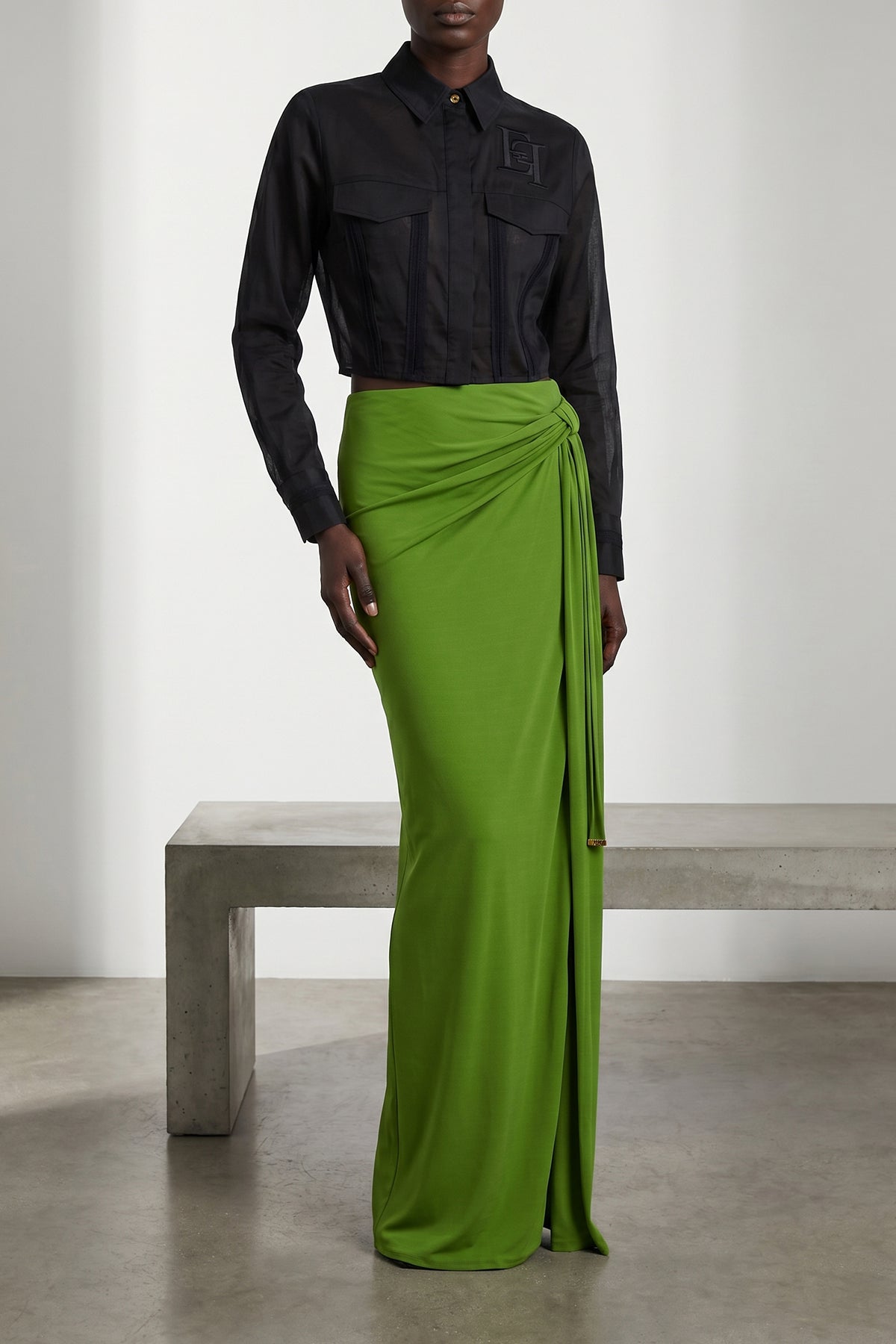 semi-transparent light cotton shirt