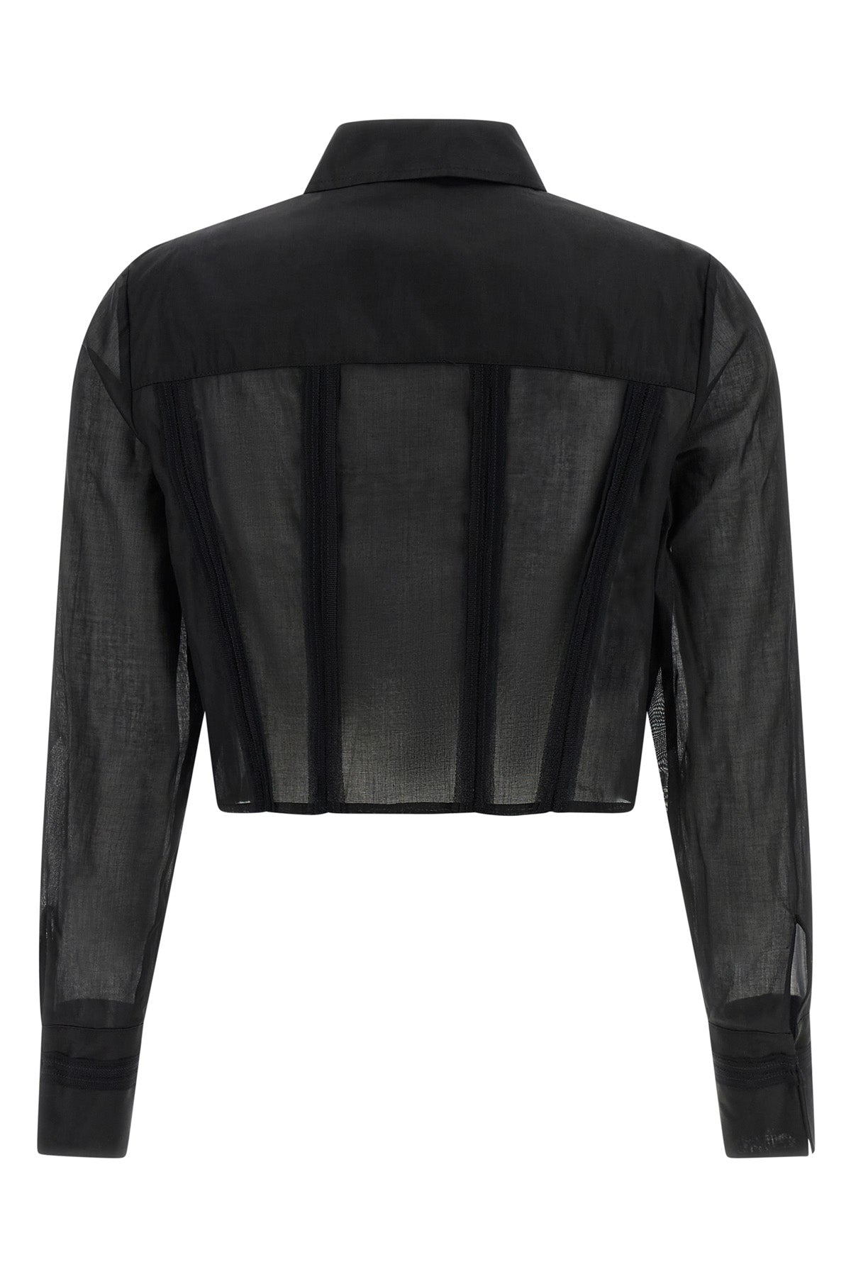semi-transparent light cotton shirt