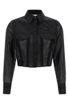 semi-transparent light cotton shirt