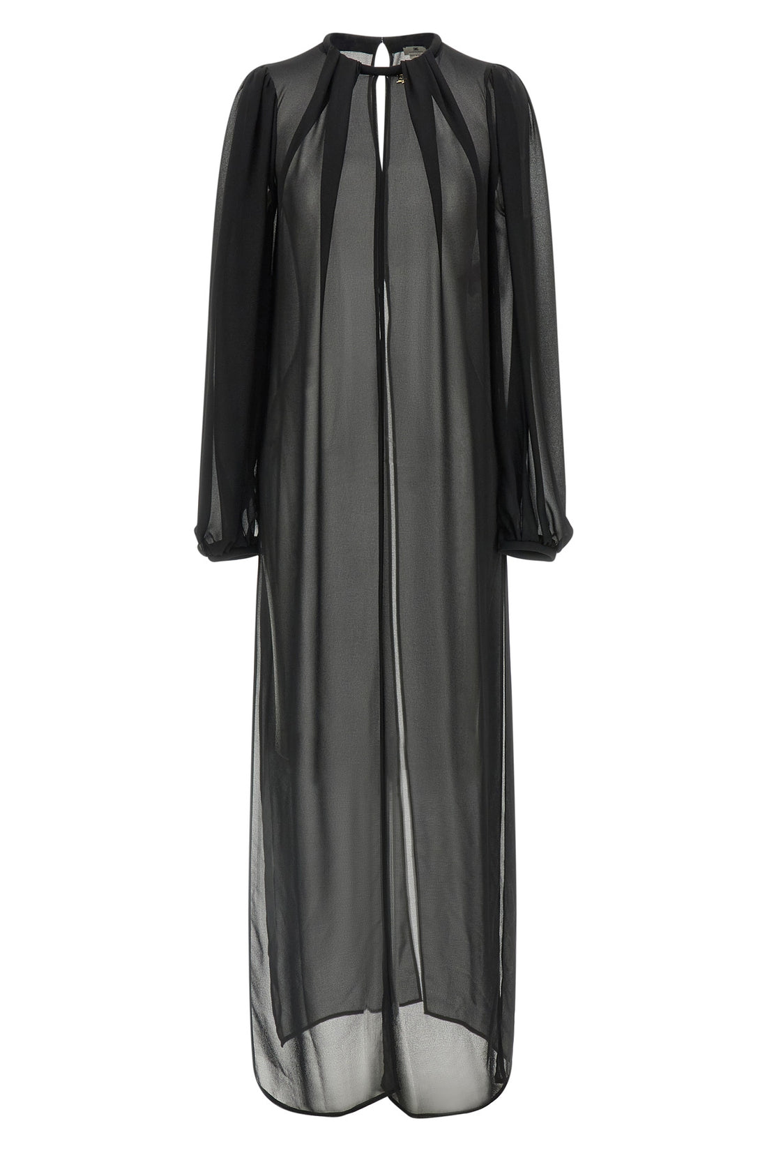 ELISABETTA FRANCHI 40 the long elisabetta franchi shirt defines a fluid and elongated silhouette throu