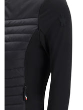 MONCLER GRENOBLE L padded polartec zip sweatshirt