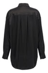 shiny silk satin shirt