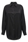 shiny silk satin shirt