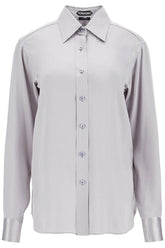 silk satin shirt for women