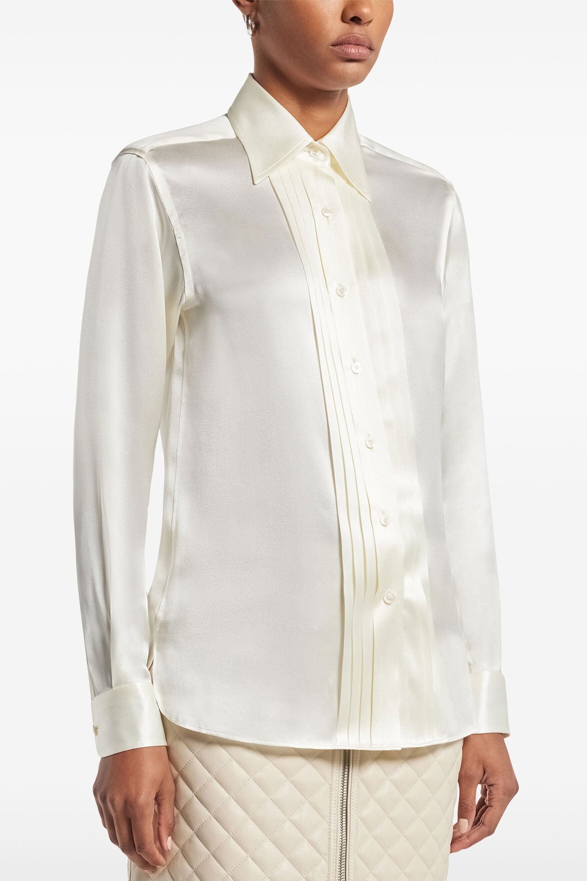 silk shirt