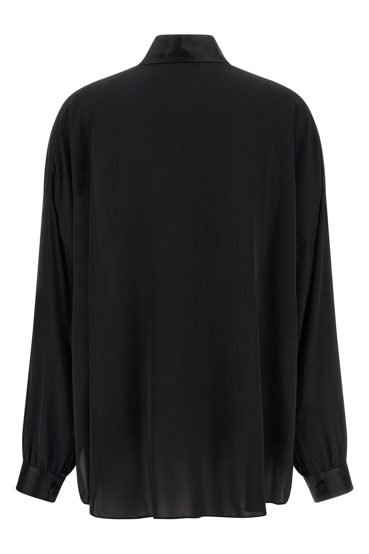 washed silk georgette blouse