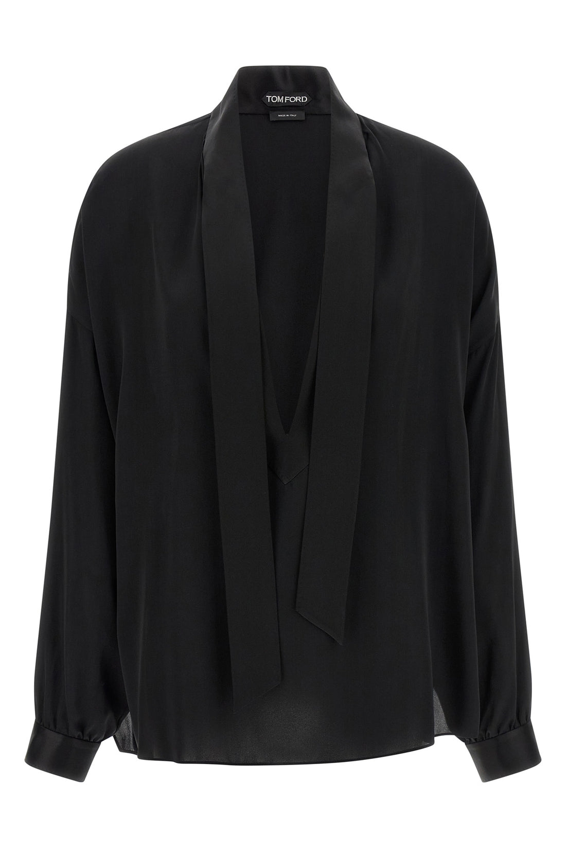TOM FORD 38 washed silk georgette blouse