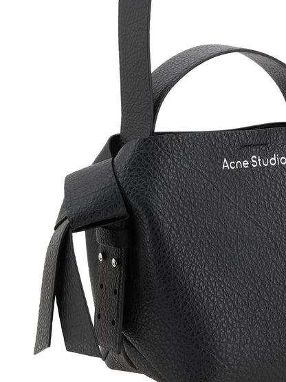ACNE STUDIOS OS mini shoulder bag with musubi knot