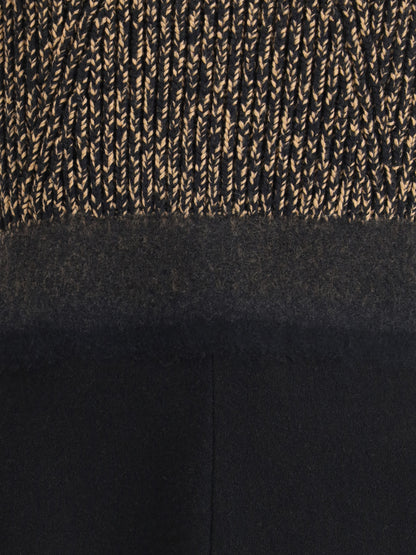 PRADA 42 shetland wool and cashmere dress