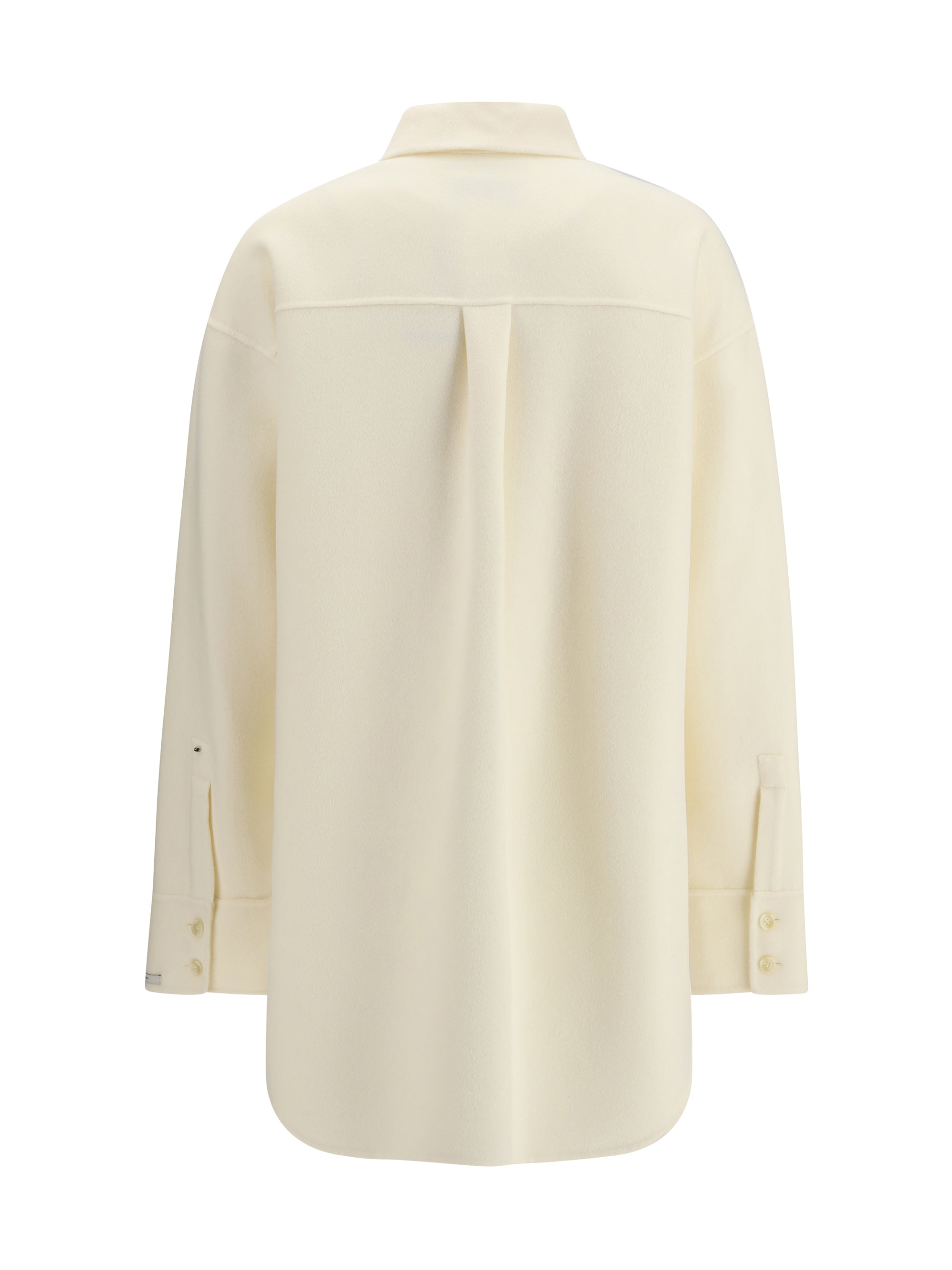 oversized riber wool shirt