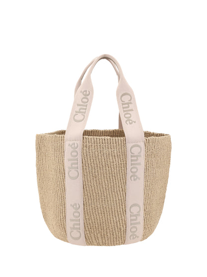 CHLOÉ OS woody bucket bag
