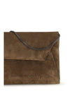 bc duo suede clutch bag