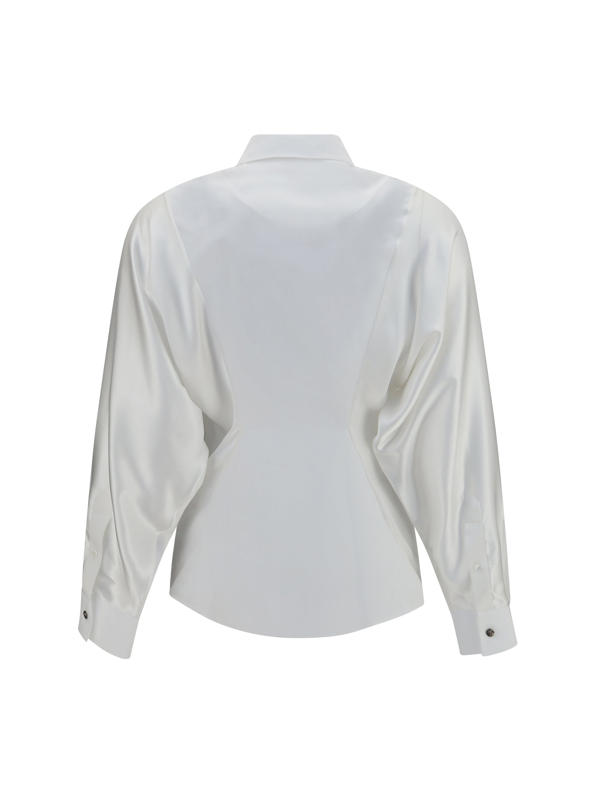 embroidered cotton poplin shirt