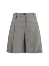 linen bermuda shorts
