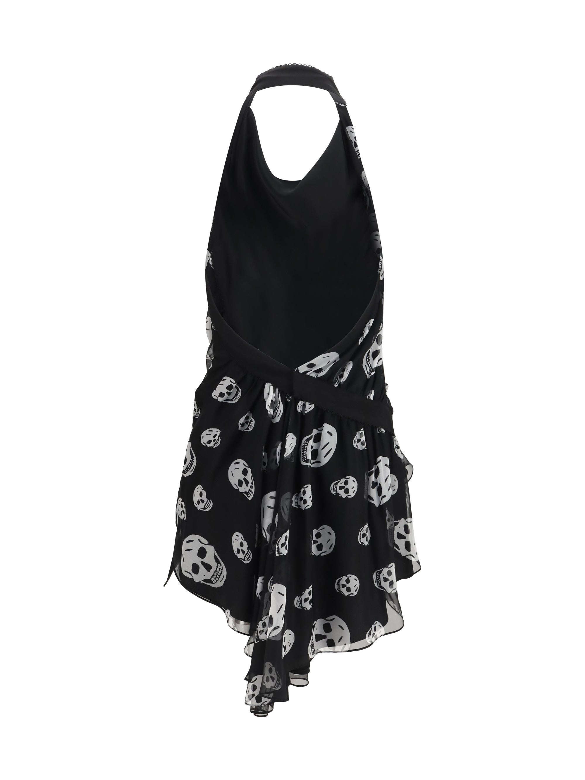 halter silk top