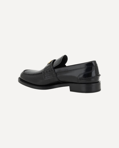 logo loafers