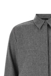 the fabiana filippi shirt redefines the codes of tailoring through an unexpected
