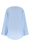 trompe loeil cotton poplin shirt
