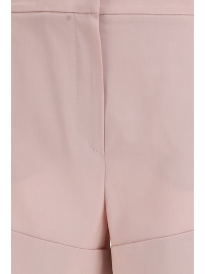 MAX MARA 38 mohair and silk canvas shorts 