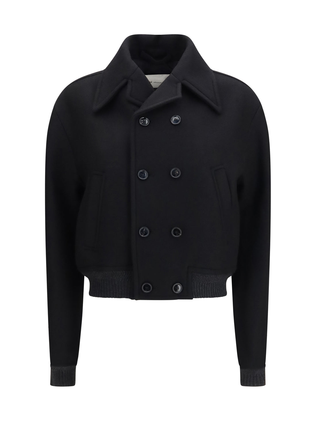 AMI PARIS L wool double-breasted bomber