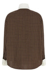 the marni poplin check shirt redefines classic tailoring through unexpected prop