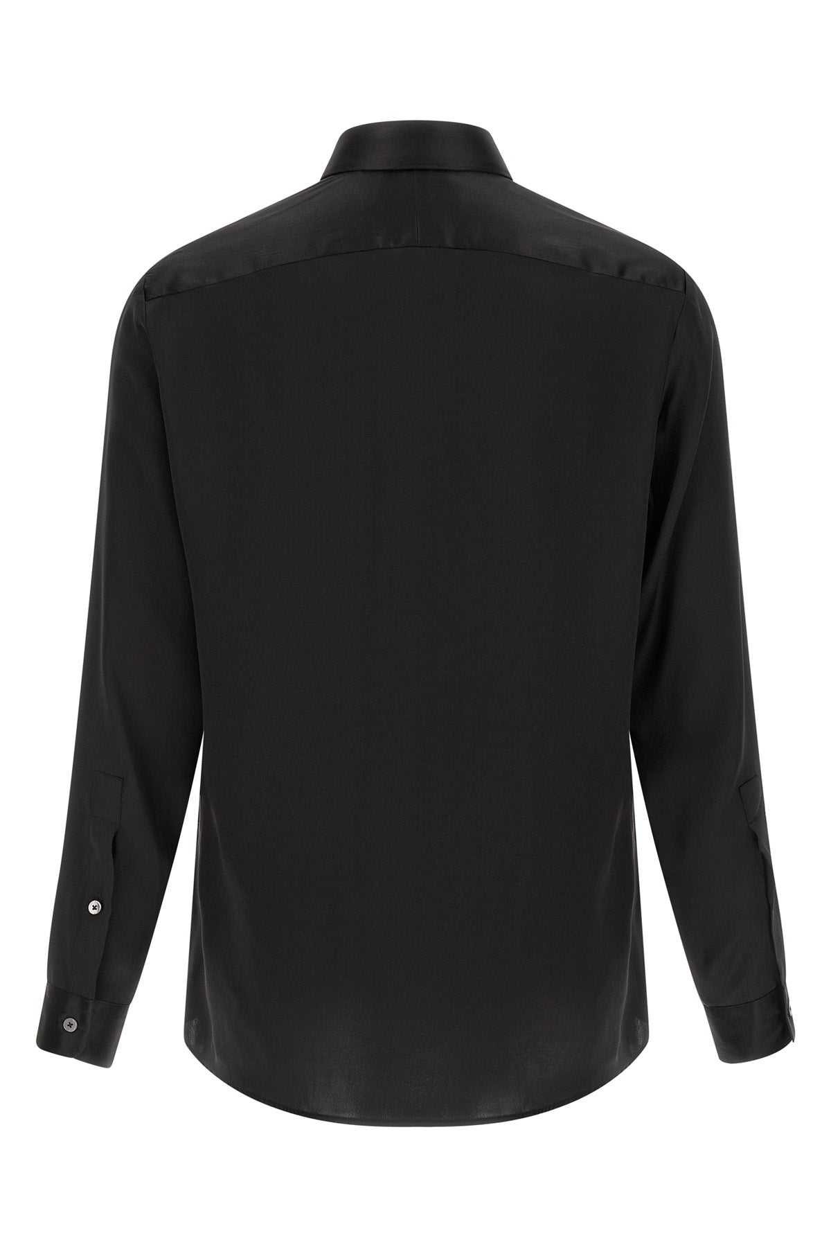 shiny silk shirt