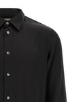 shiny silk shirt