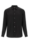 shiny silk shirt