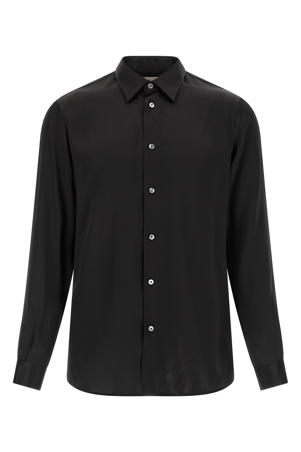 shiny silk shirt