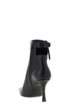 camie shiny kidskin leather ankle boots