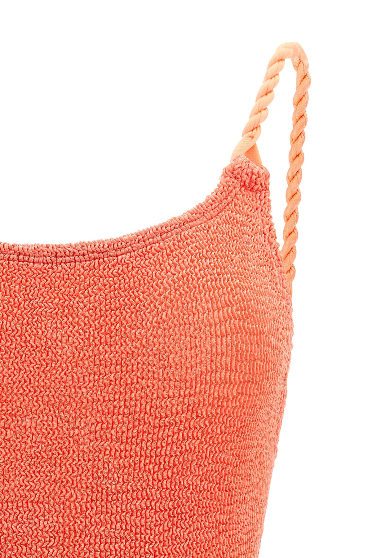 the hunza g camille one-piece swimsuit in the original crinkle(tm) fabric stan