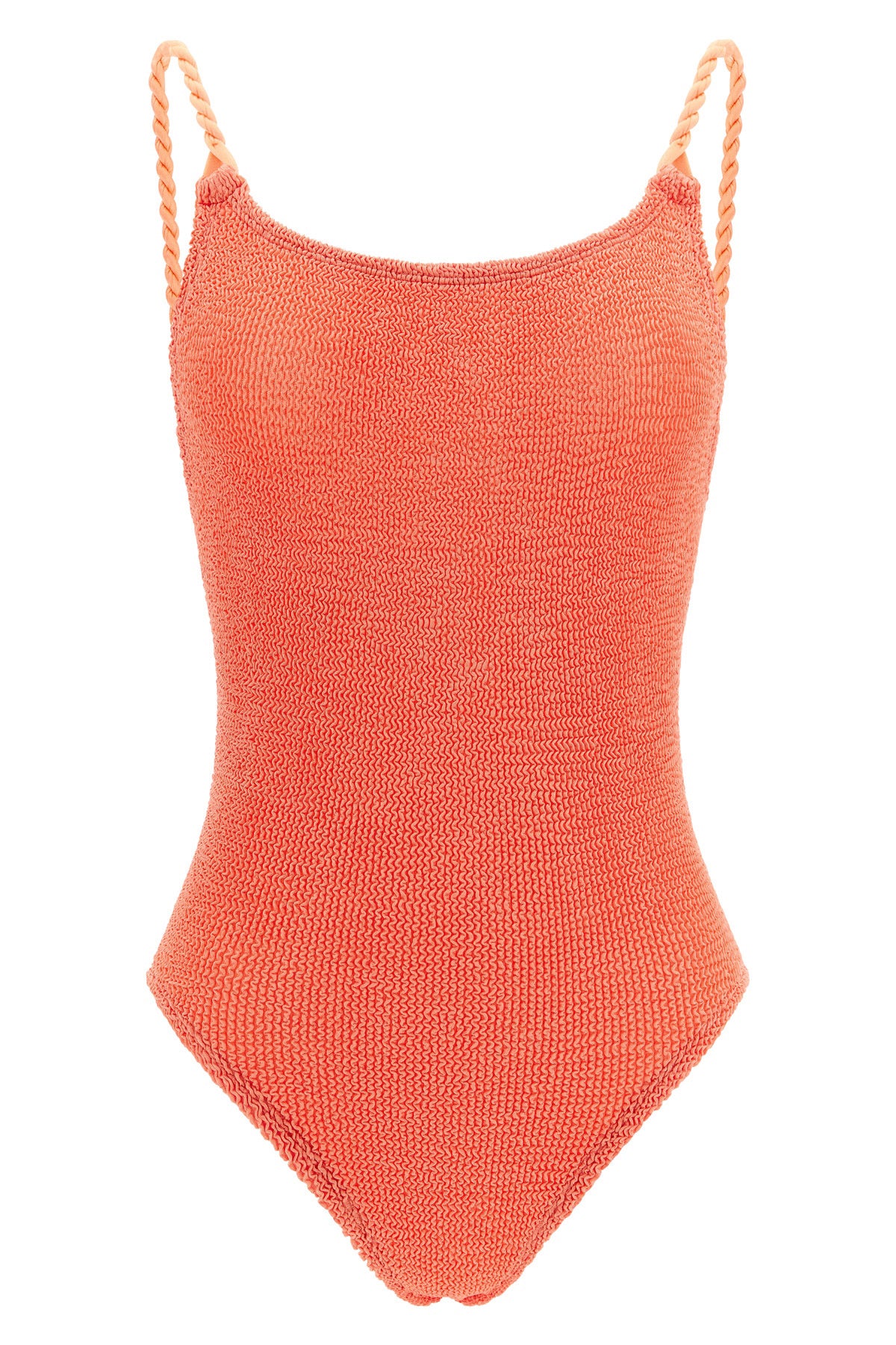 the hunza g camille one-piece swimsuit in the original crinkle(tm) fabric stan