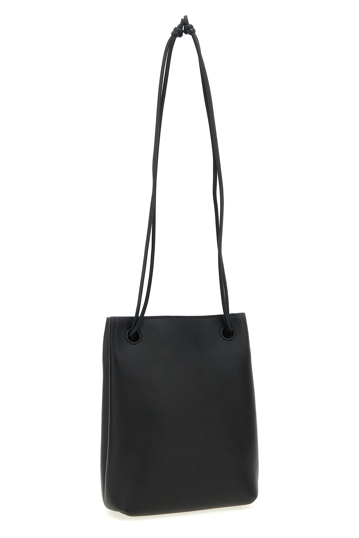 smooth calf leather clutch bag